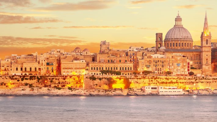 malta-go-study atardecer-en-malta-la-valetta